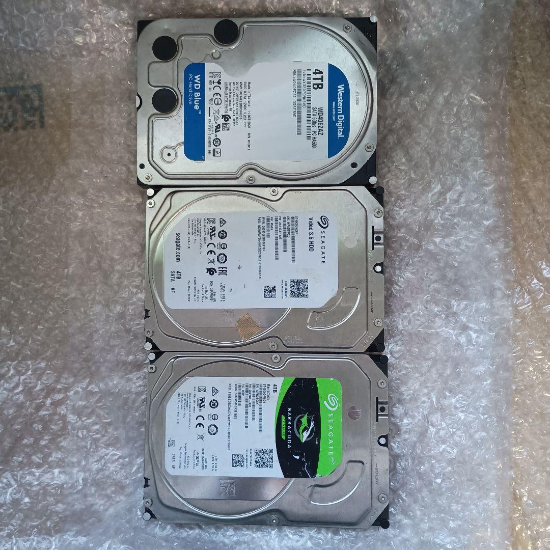 内蔵型ハードディスクドライブ Western Digital Blue WD40EZRZ 4TB HDD 2