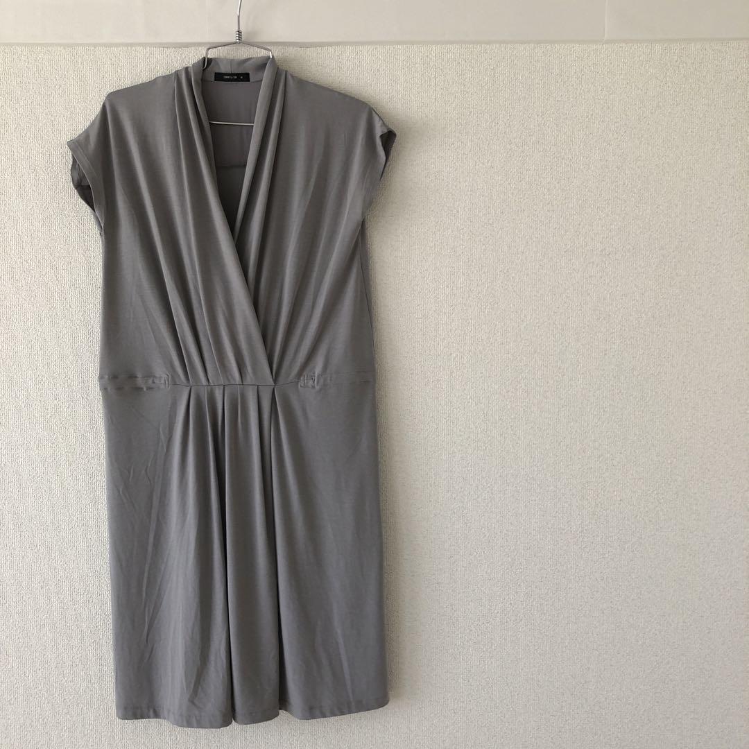 COMME CA ISM グレー ワンピース XL セール】シアー ワンピース（ワンピース）｜COMME CA ISM