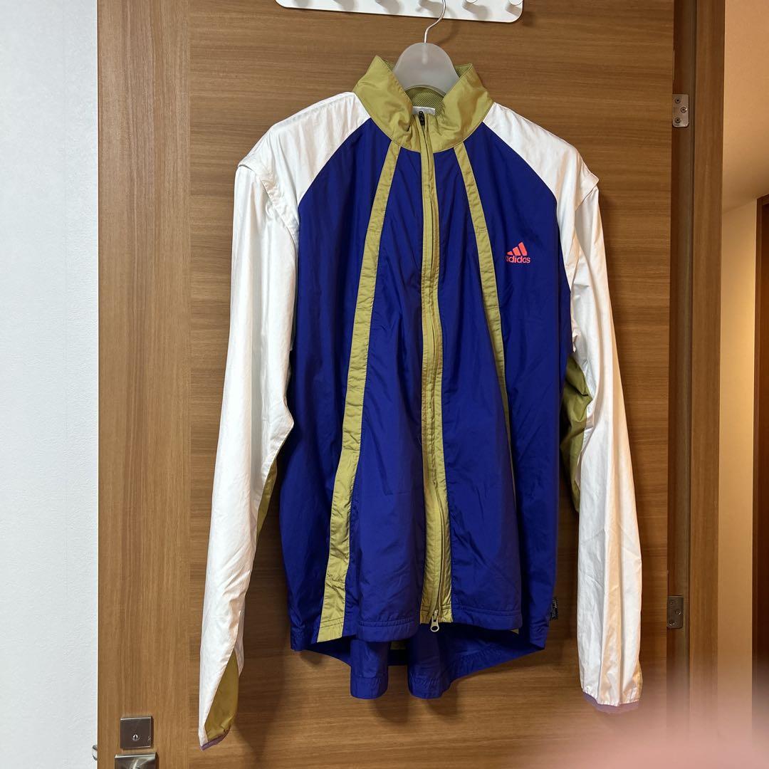adidas ジャージ XL 青/白/ゴールド