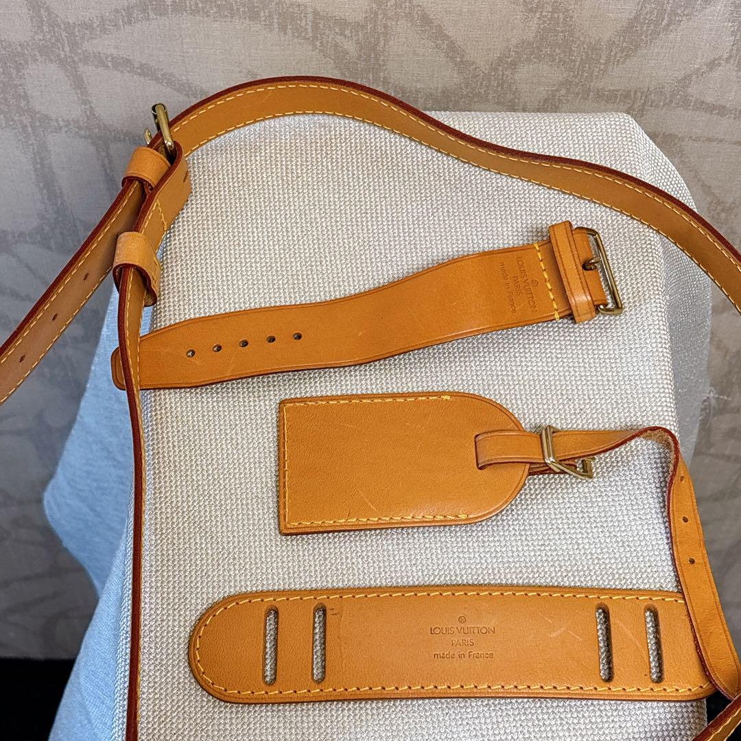 LOUIS VUITTON ルイヴィトン　レザー　ショルダーストラップ 4点　R