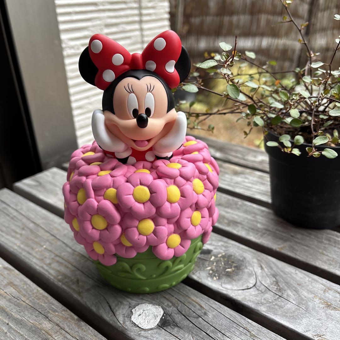 限定セールをすべて 希少 東京ディズニーリゾート フィギュア お花 貯金箱 ミニーマウス その他