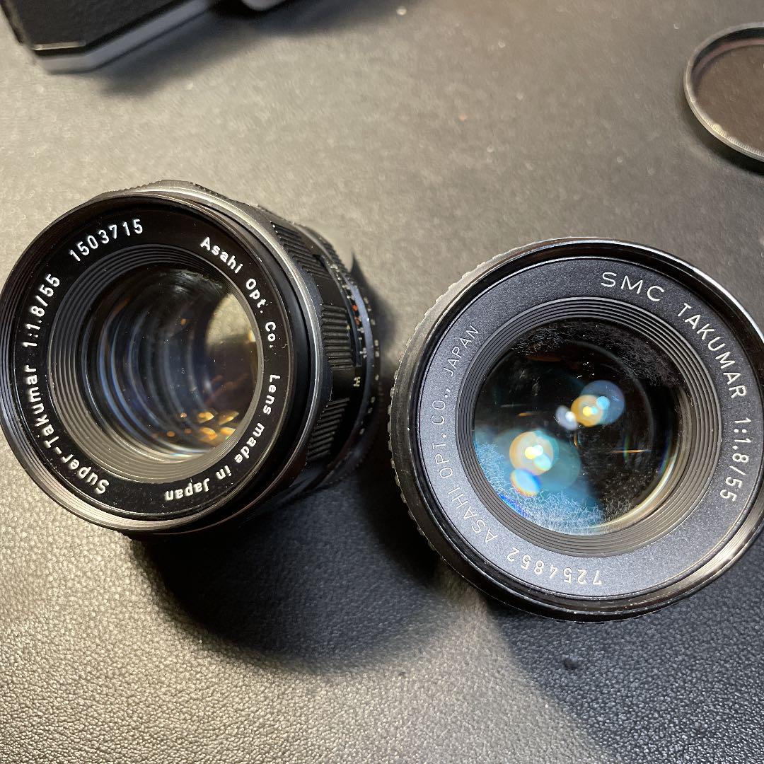 pentax SPOTMATIC SP F takumar 55mm f1.8 i51CS-m70236038332 通販大得価
