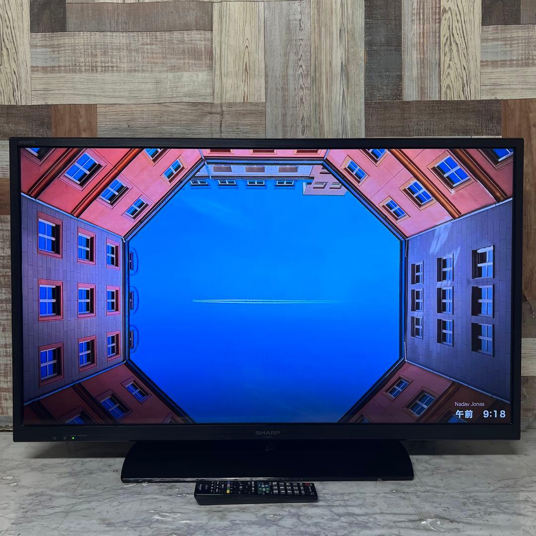 即日受渡❣️全国送料込シャープAQUOS40型液晶テレビWチューナー外付HDD対応 即日受渡❣️全国送料込シャープAQUOS40型液晶テレビWチューナー外付HDD対応
