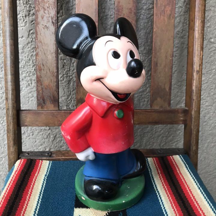 メルカリ 70 Sビンテージミッキーマウス貯金箱waltdisneyアメリカアンティーク キャラクターグッズ 8 780 中古や未使用のフリマ