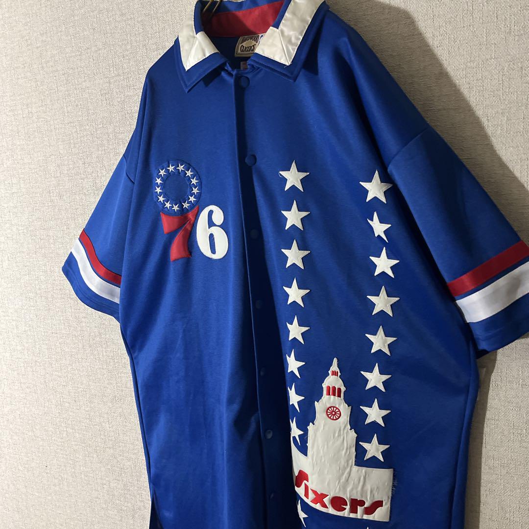 NBA フィラデルフィア 76ers 星条旗デザイン 半袖シャツ ユニフォーム