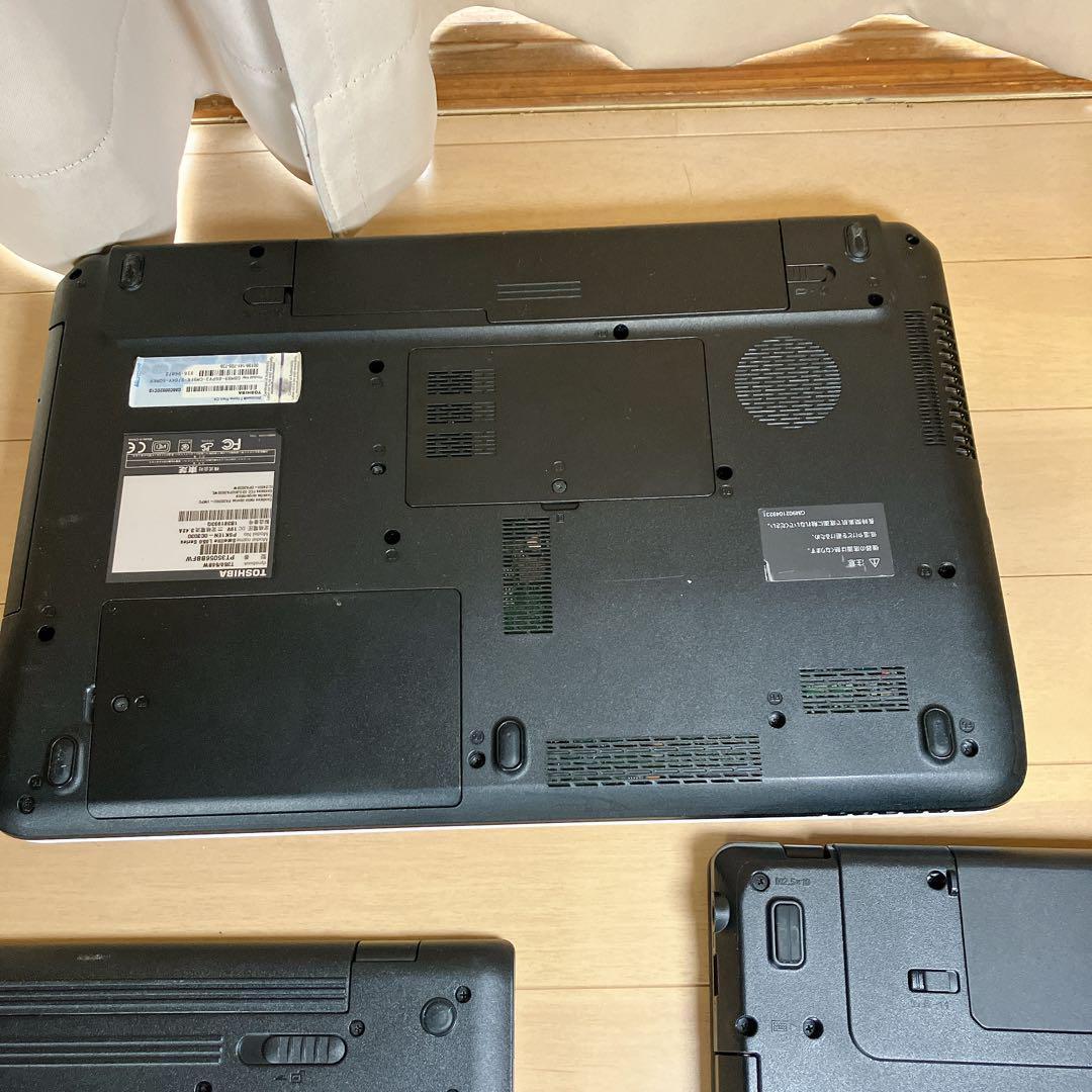 ジャンク】NEC dynabookとLenovoノートPC 本体セット