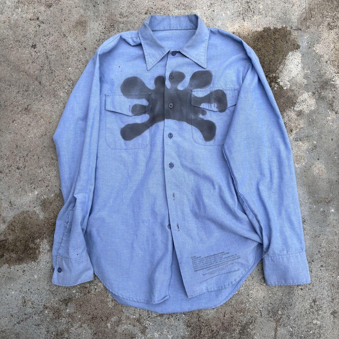 Bacterium shirts 90s US ARMY 6,512円