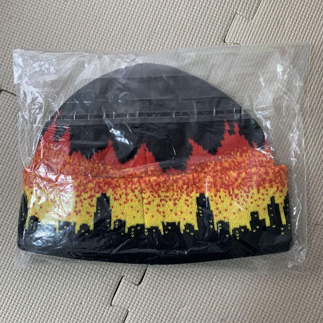 HOCKEY LIGHTS OUT BEANIE 新品 黒 ニット キャップ