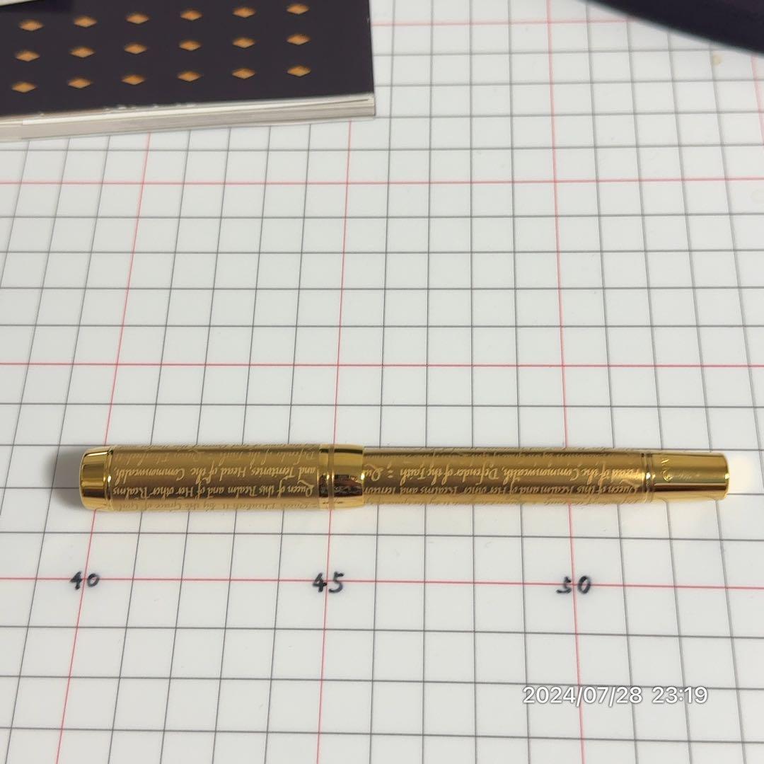 極美品　ペン先18K 18金　エリザベス女王　PARKER パーカー 万年筆