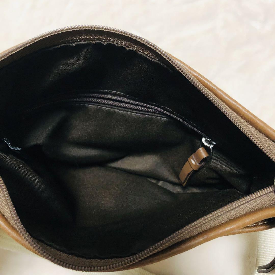 極美品 COACH ショルダーバッグ シグネチャー キャンバス F42835