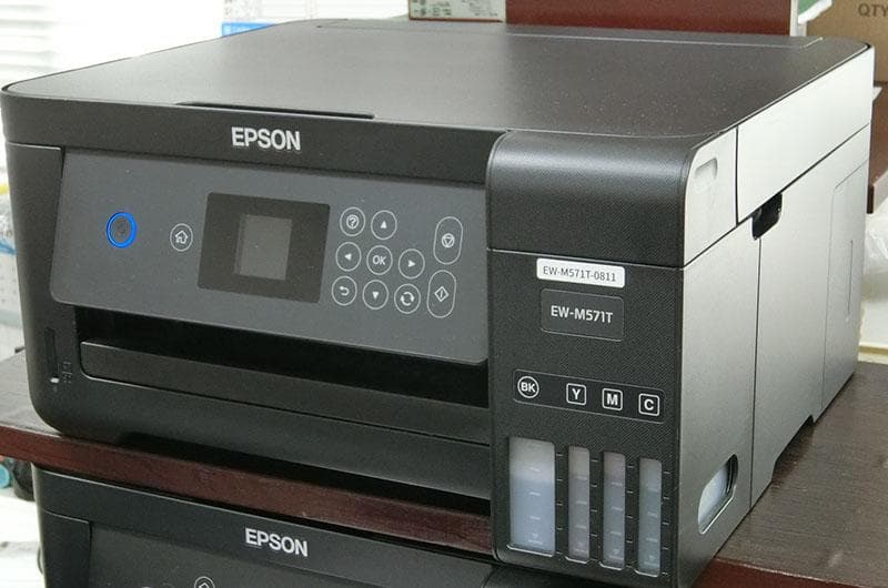 世界の 美品 EPSON 複合機プリンター EW-M571T #0811 PC周辺機器