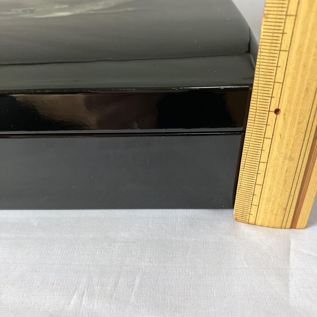 螺鈿 舞鶴模様　高級文箱