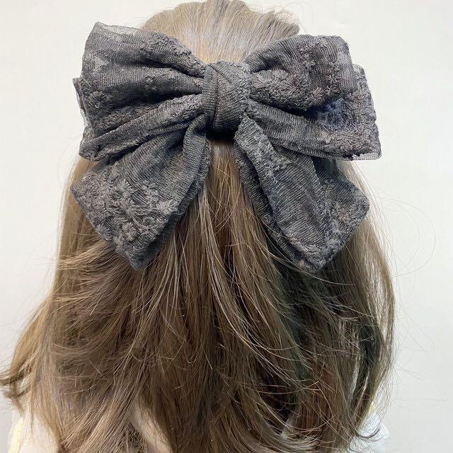 新品 レースリボンバレッタ ヘアクリップ ヘアピン ガーリー 花柄 刺繍 韓国 新作入荷!! 新品 レースリボンバレッタ ヘアクリップ ヘアピン ガーリー 花柄 刺繍 韓国 新作入荷!!