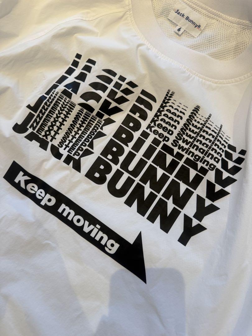Jack Bunny!! メンズナイロン サイズ6 ホワイト