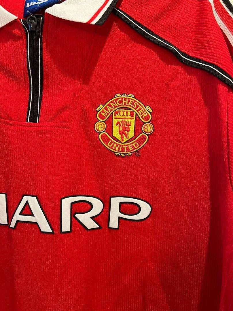 98-99 マンチェスターユナイテッド 7番 ベッカム　半袖ユニフォーム
