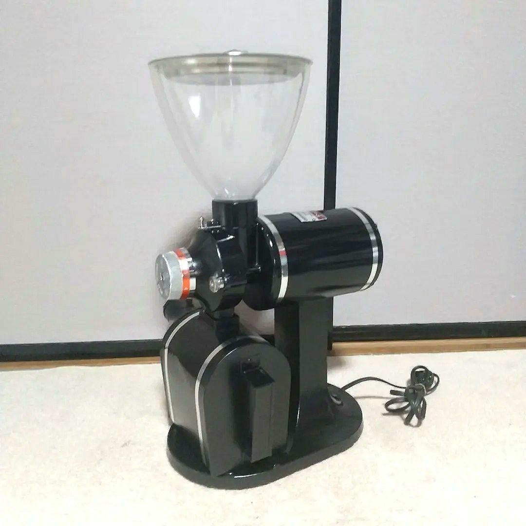 フジローヤルR-440電動コーヒーミル ダーク ガンメタリック リビルド カリタ