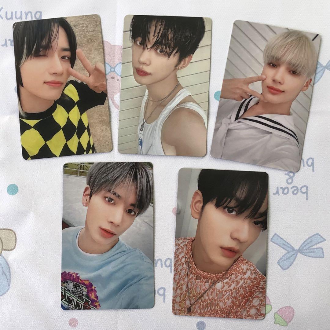 ☆超目玉】 TXT CD 全員5枚 2回目 トレカ 特典 ESCAPE OR 中華