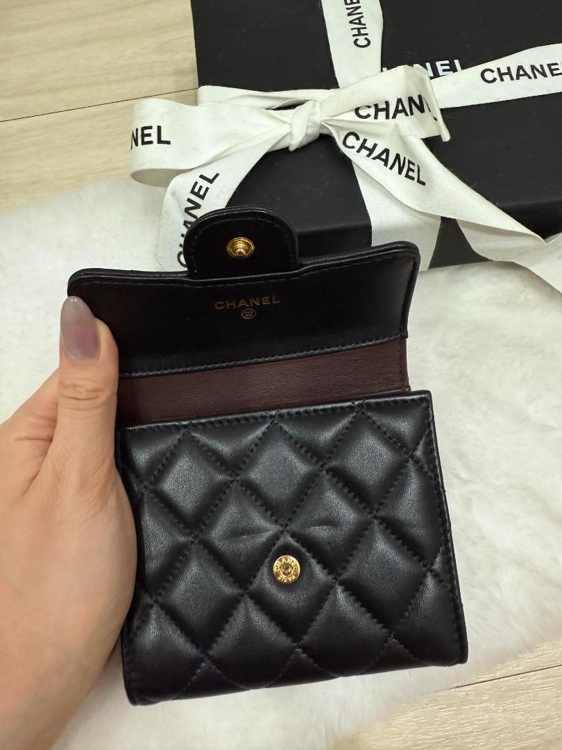 Chanel 名刺入れ ブラック キルティング 楽天市場】CHANEL シャネル 名刺入れブラックキャビアスキン