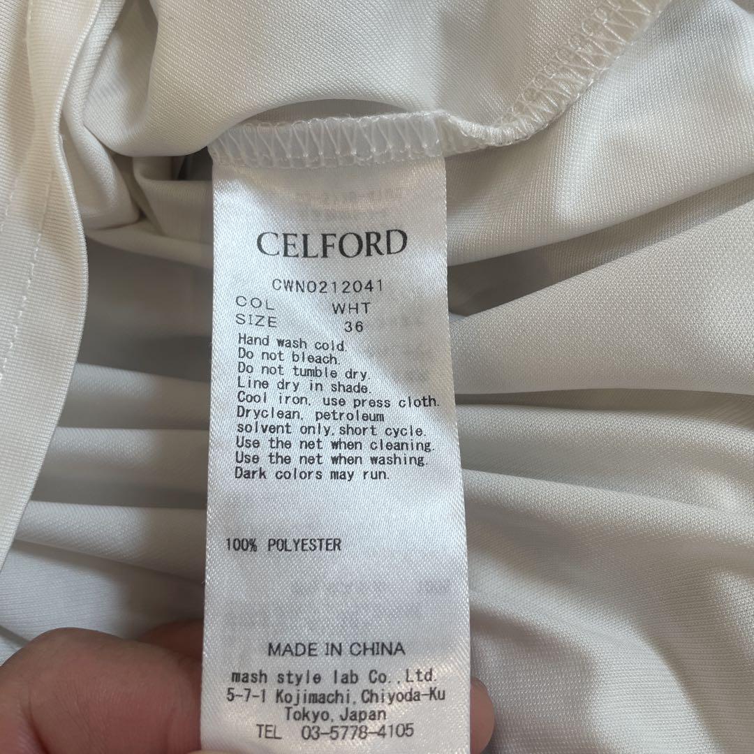 CELFORD（セルフォード）　36サイズ　ノースリーブ ニットワンピース