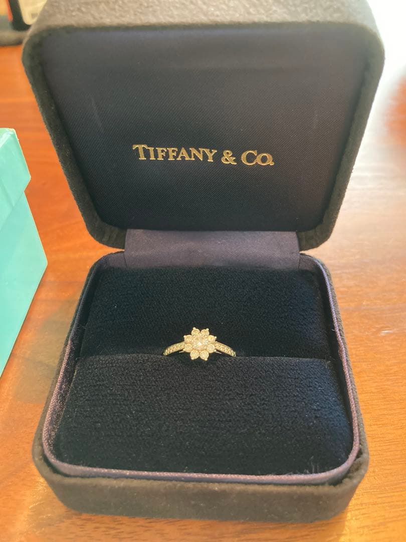 Tiffany & Co. ダイヤ フローラ 12号 プラチナ 花 ティファニー