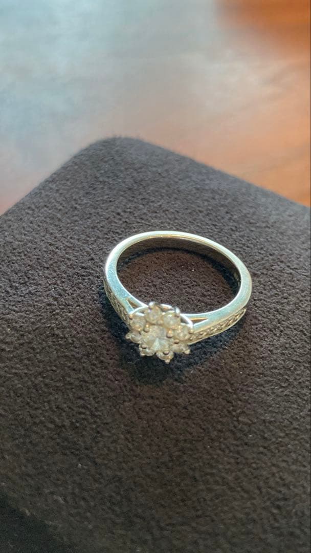 Tiffany & Co. ダイヤ フローラ 12号 プラチナ 花 ティファニー