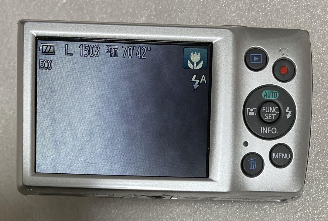 Canon IXY180 PC2275 キャノン　デジタルカメラ SDカード付