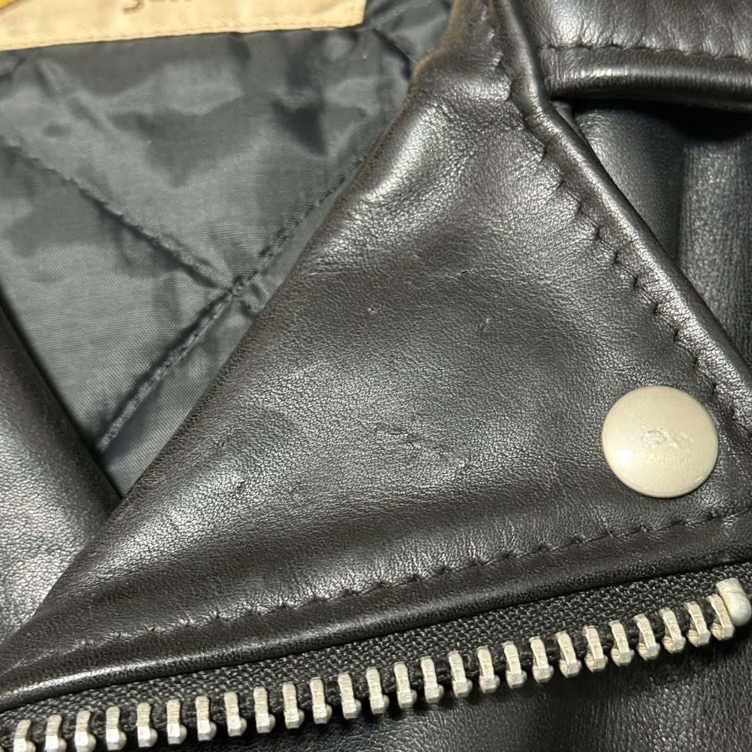 70s　Schott　613　ワンスター　ダブルライダース　牛タグ後期　36