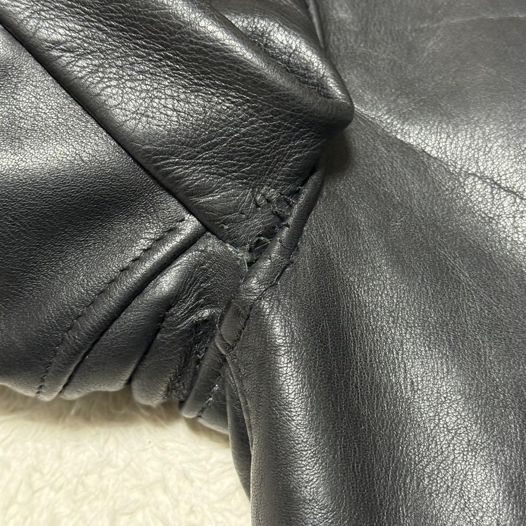 70s　Schott　613　ワンスター　ダブルライダース　牛タグ後期　36