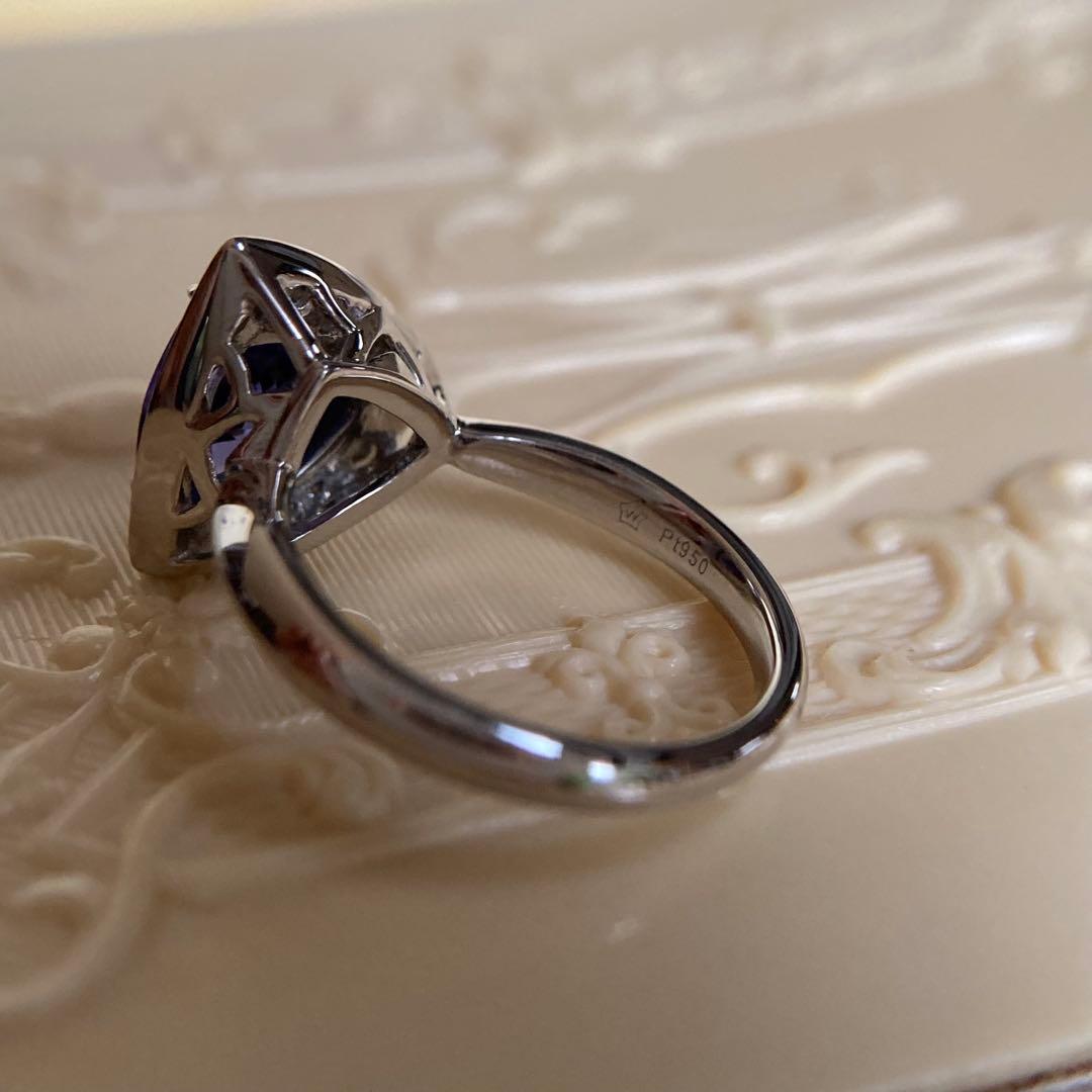 pt950 Wish upon a star®タンザナイト　ダイヤモンド　指輪