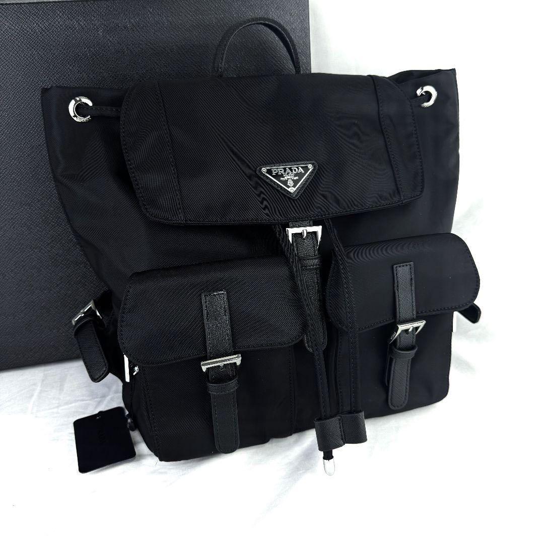 美品PRADA プラダ リュックバックパック ランドセル