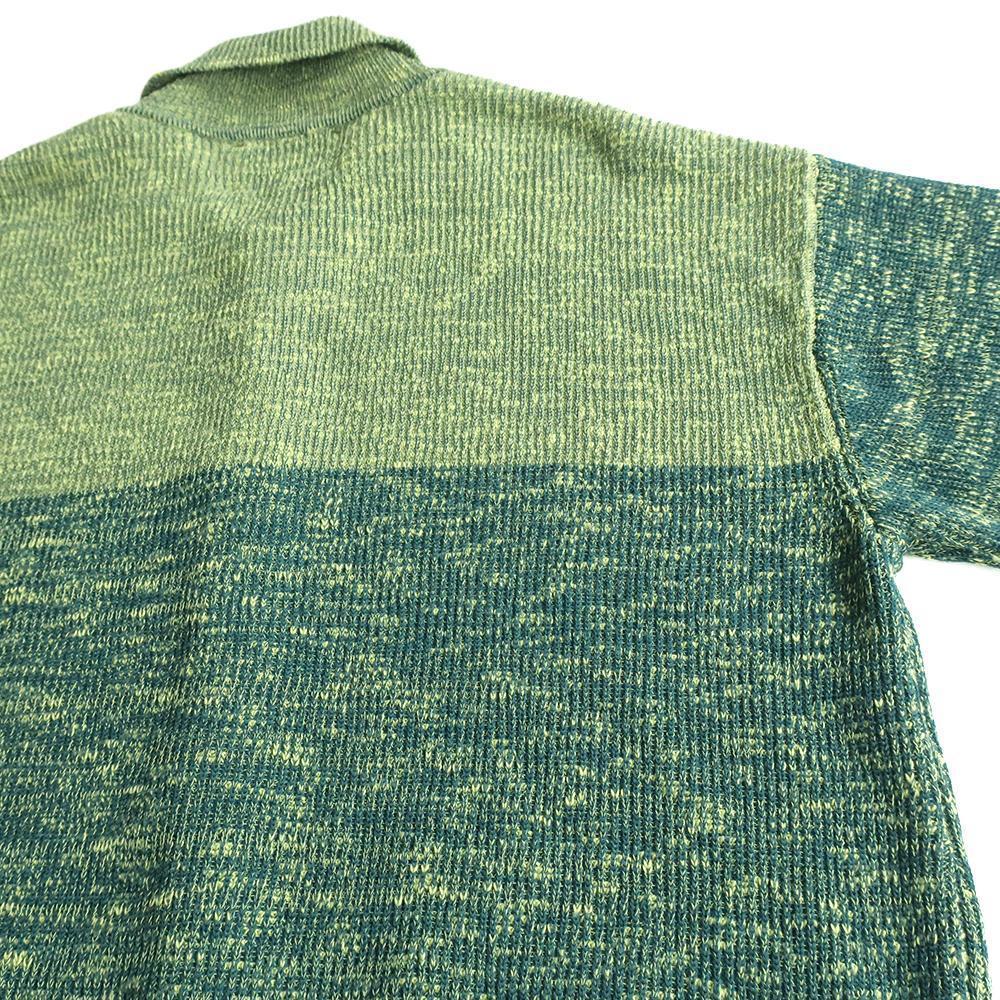 LiNoH SLAB YARN KNIT JACKET ニットシャツカーディガン