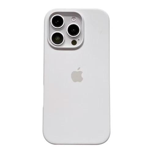 iPhone用ホワイトシリコンケース