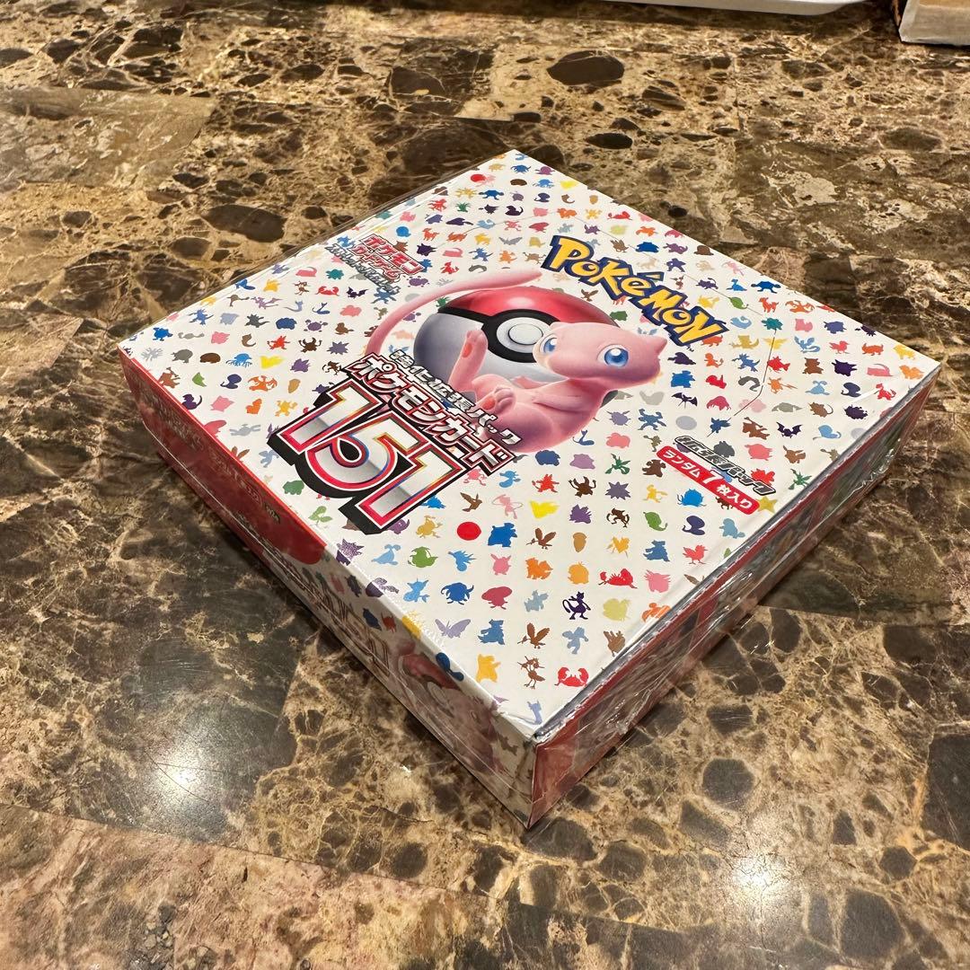 新作モデル ポケモンカード 151 未開封 1BOX シュリンク付き ポケモン