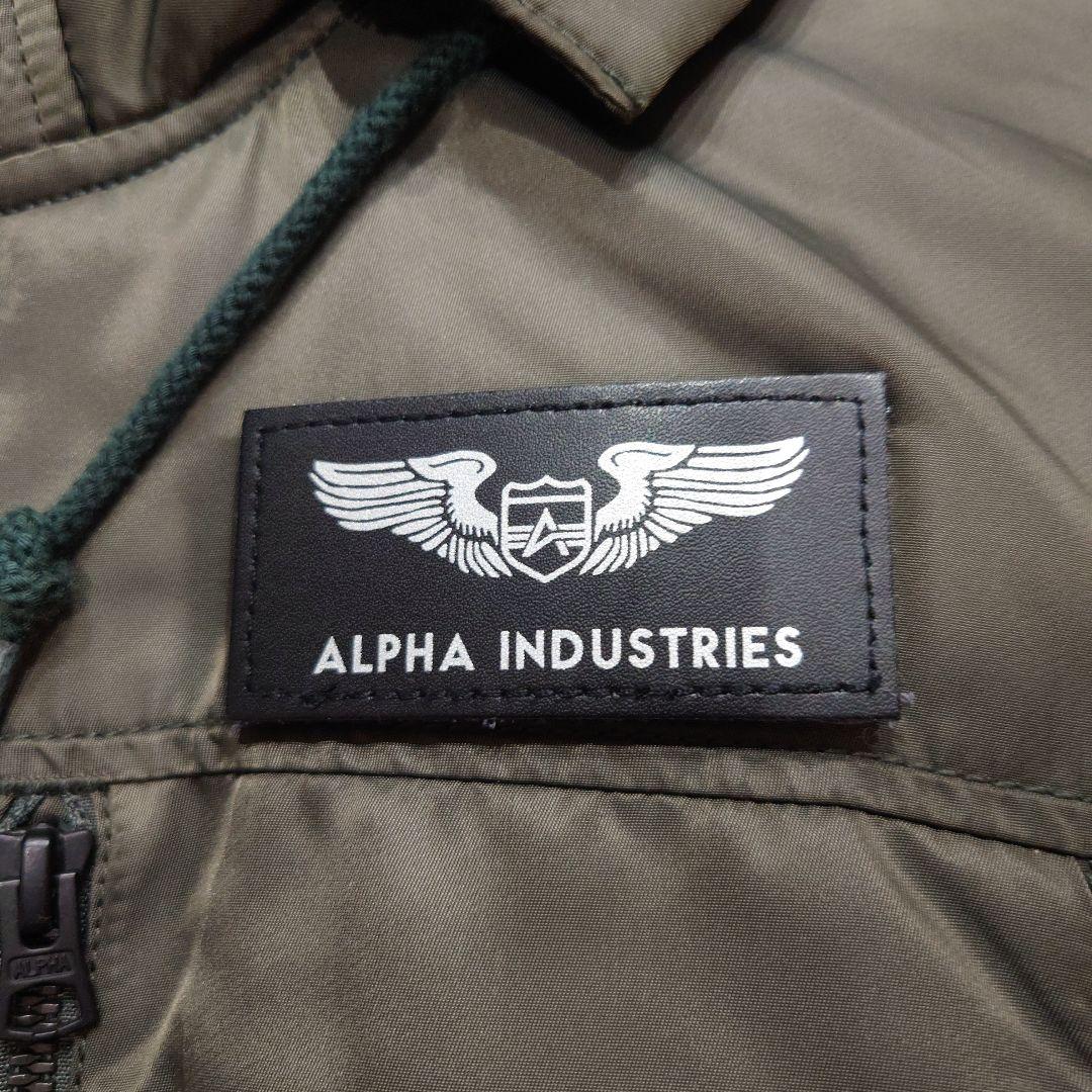 ALPHA INDUSTRIES MA-1ジャケット オリーブ色