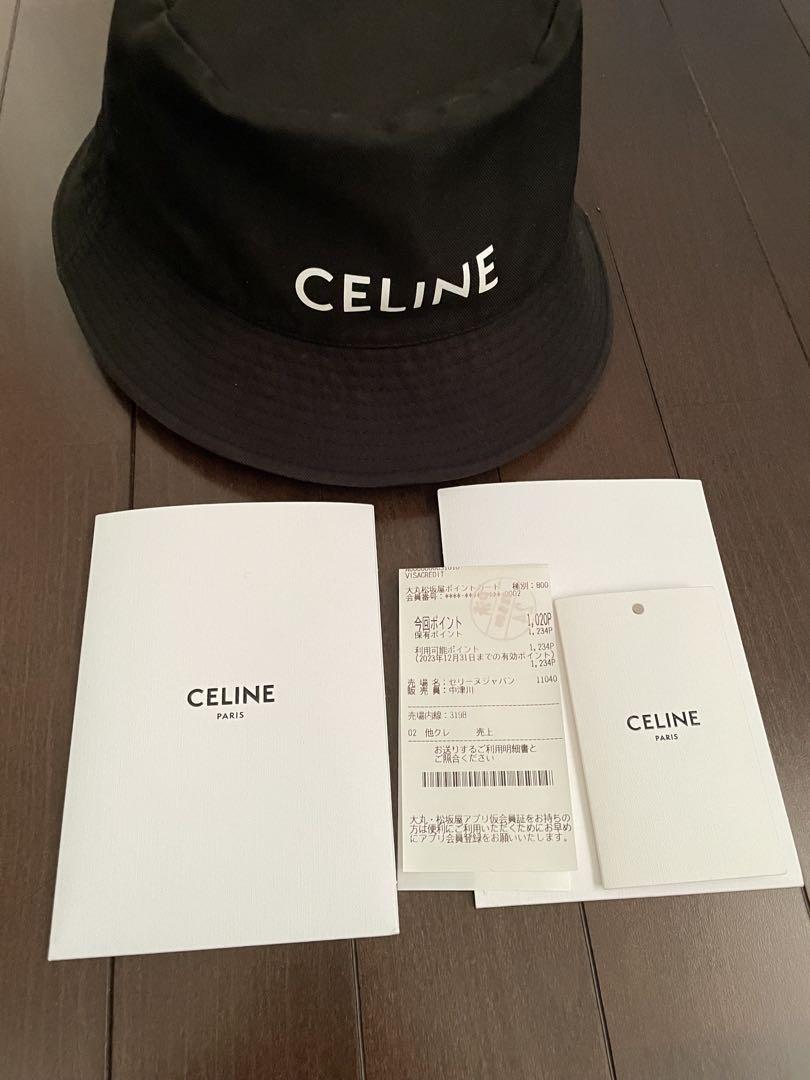 CELINE バケットハット sizeL 楽天市場】CELINE セリーヌ バケットハット 2AE5S817X.38EC