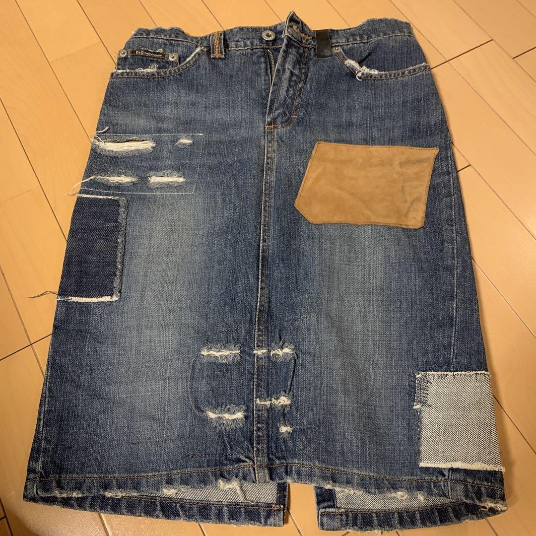 Dolce & Gabbana デニムスカート M【定価49800】新品未使用