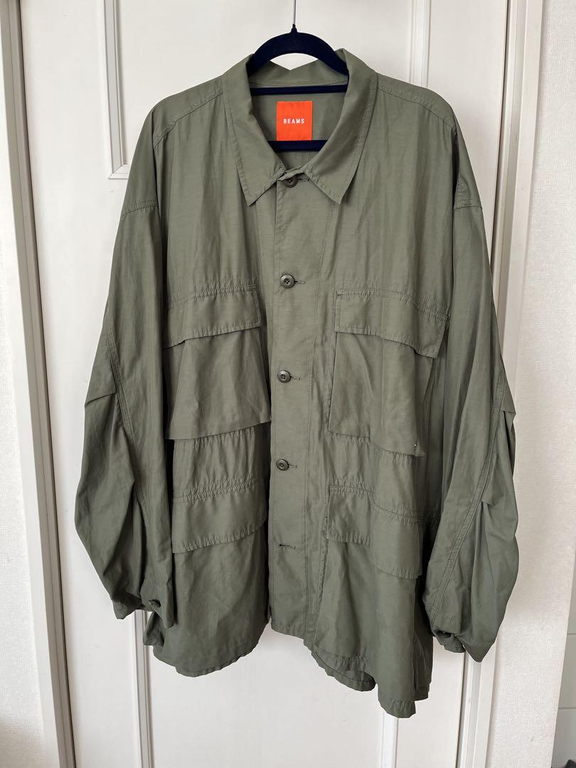 BEAMS / BDU シャツ ジャケット Ｌ