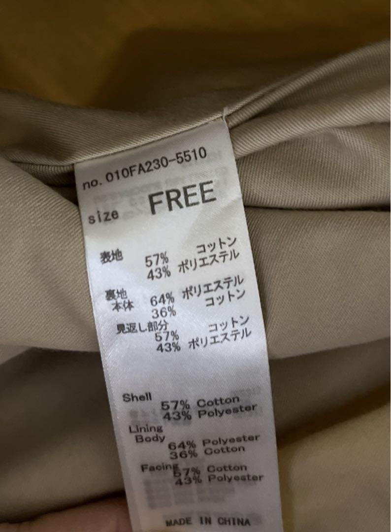 moussy コート　ポンチョ型　ジャケット　秋用