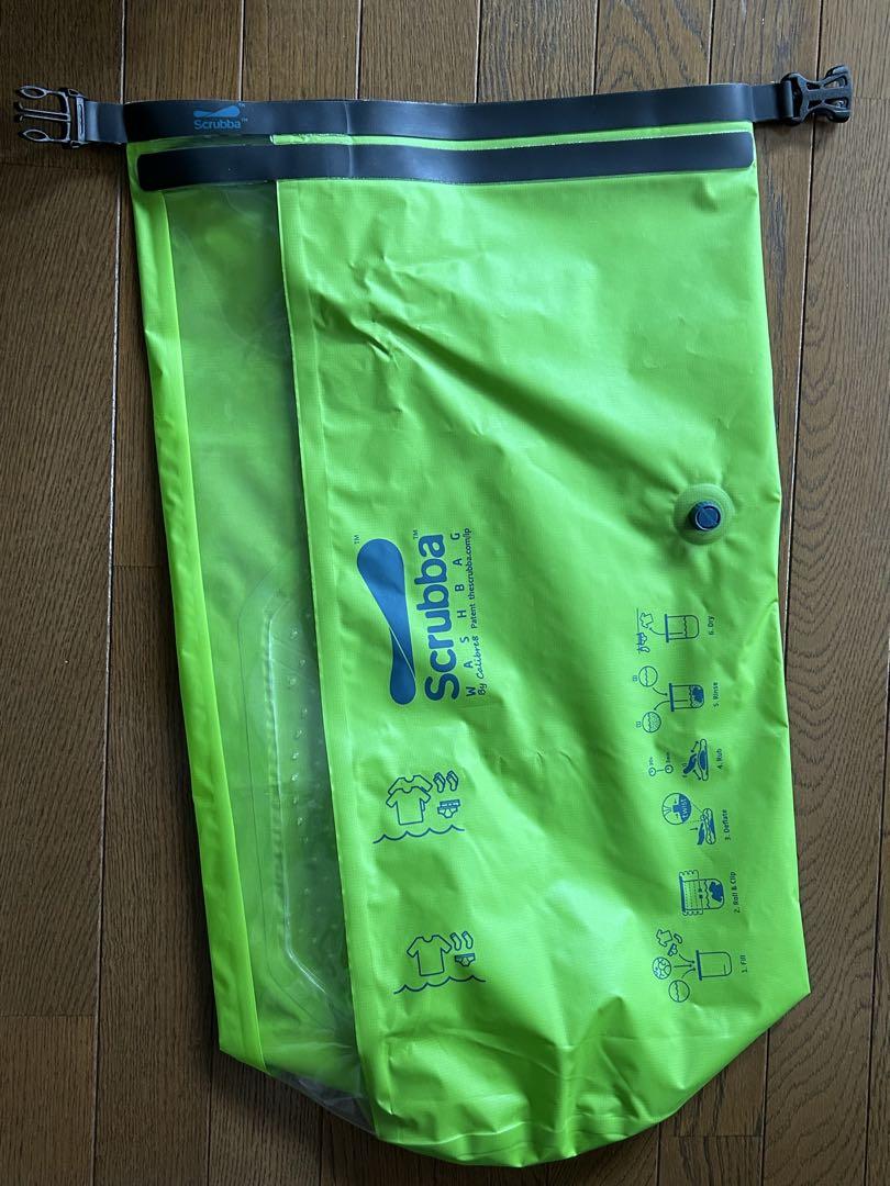 464〓ウォッシュバッグ Scrubba 物干しロープ 未使用