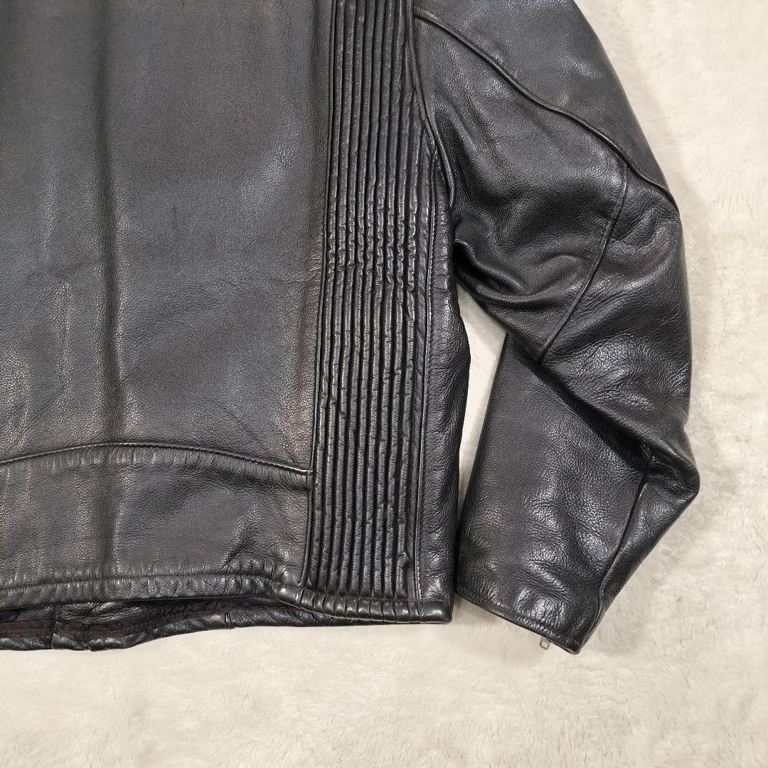 【大きなサイズ ☆ 42】SCHOTT　ショット　シングルライダースジャケット