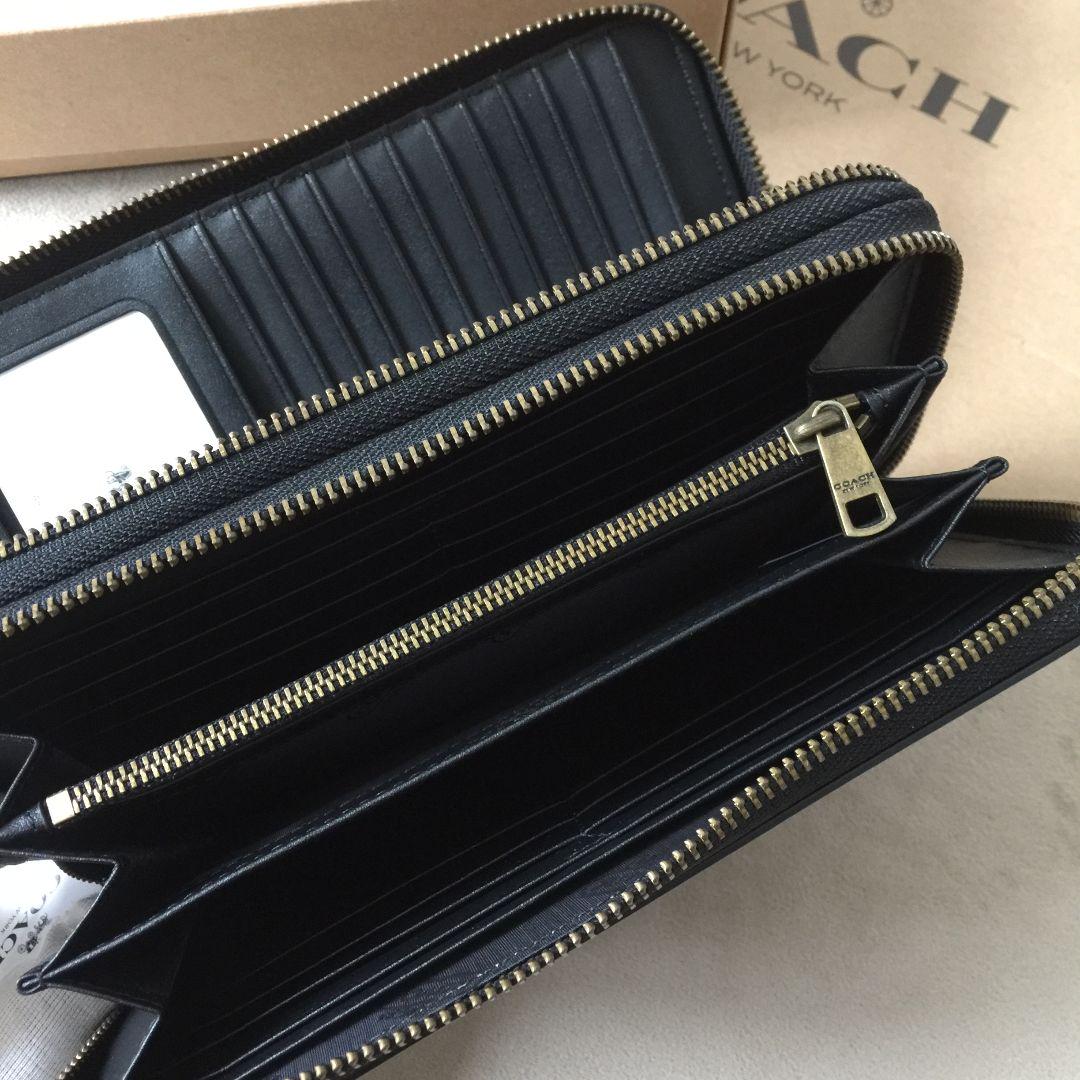 コーチ/COACH財布 F93240 ダブルジップ セカンドバッグ メンズ長財布 コーチ長財布 COACH財布 ダブルジップメンズセカンドバッグ F93240