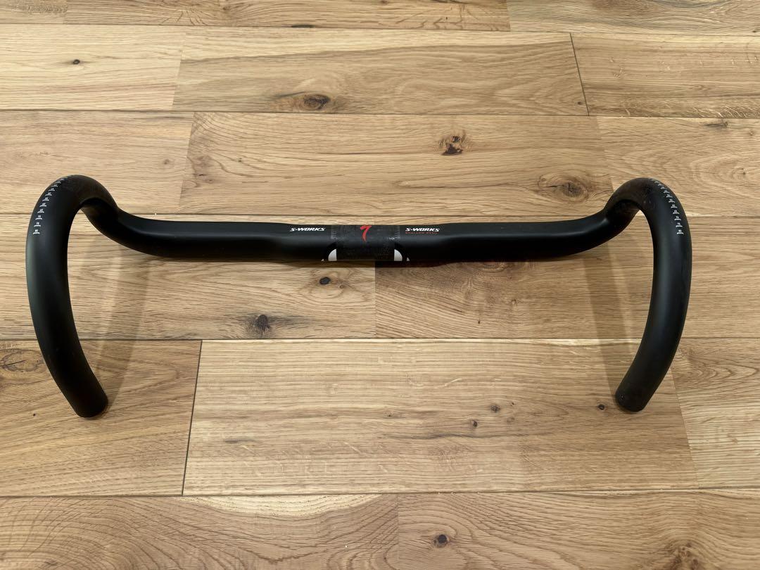 S-WORKS CARBON SHALLOW ROAD BAR 420 美品