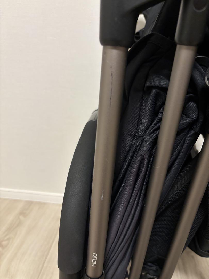 サイベックス　メリオ ブラック アルミフレーム ベビーカー 2021 Cybex