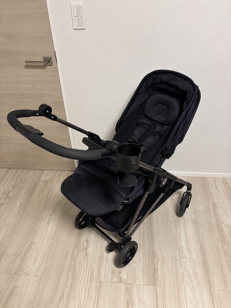 サイベックス　メリオ ブラック アルミフレーム ベビーカー 2021 Cybex