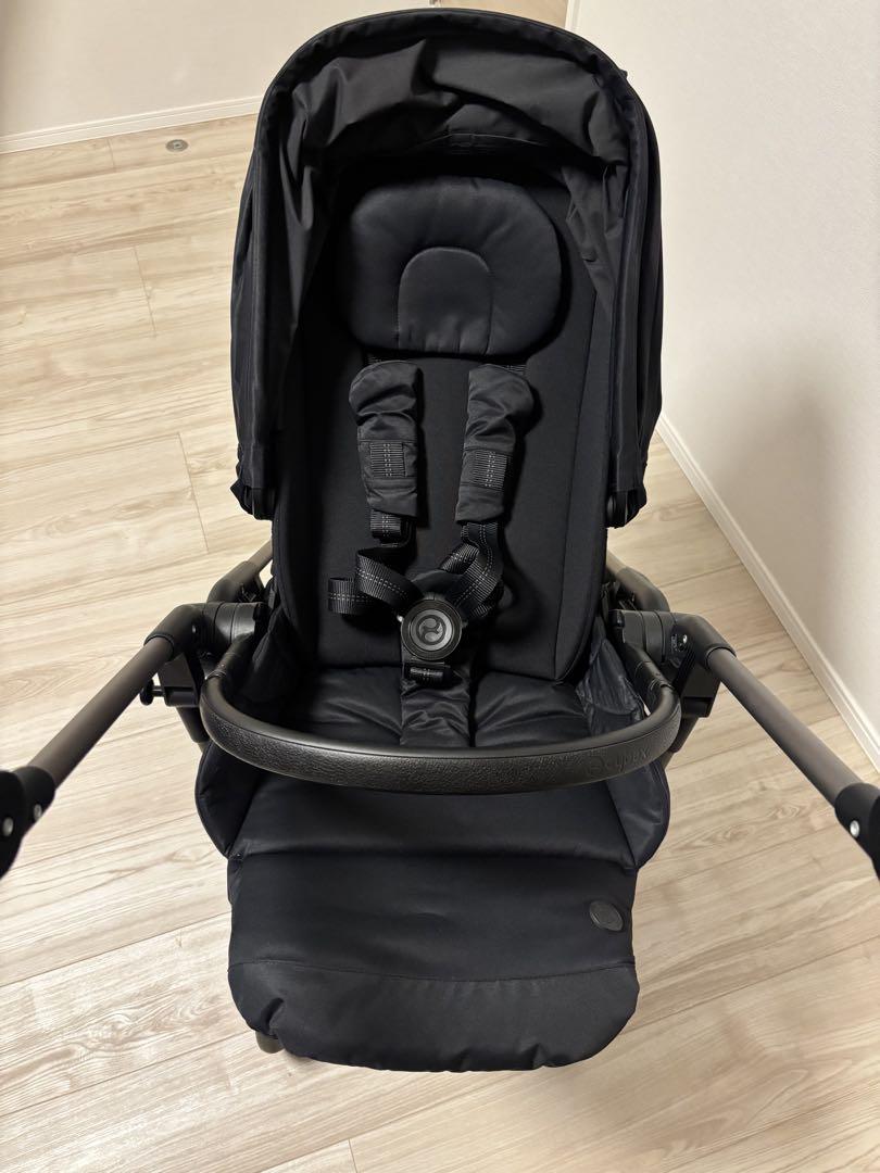 サイベックス　メリオ ブラック アルミフレーム ベビーカー 2021 Cybex