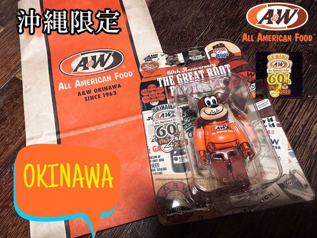新品未開封 ベアブリック 人気 レア エンダー 沖縄限定 A&W ベア