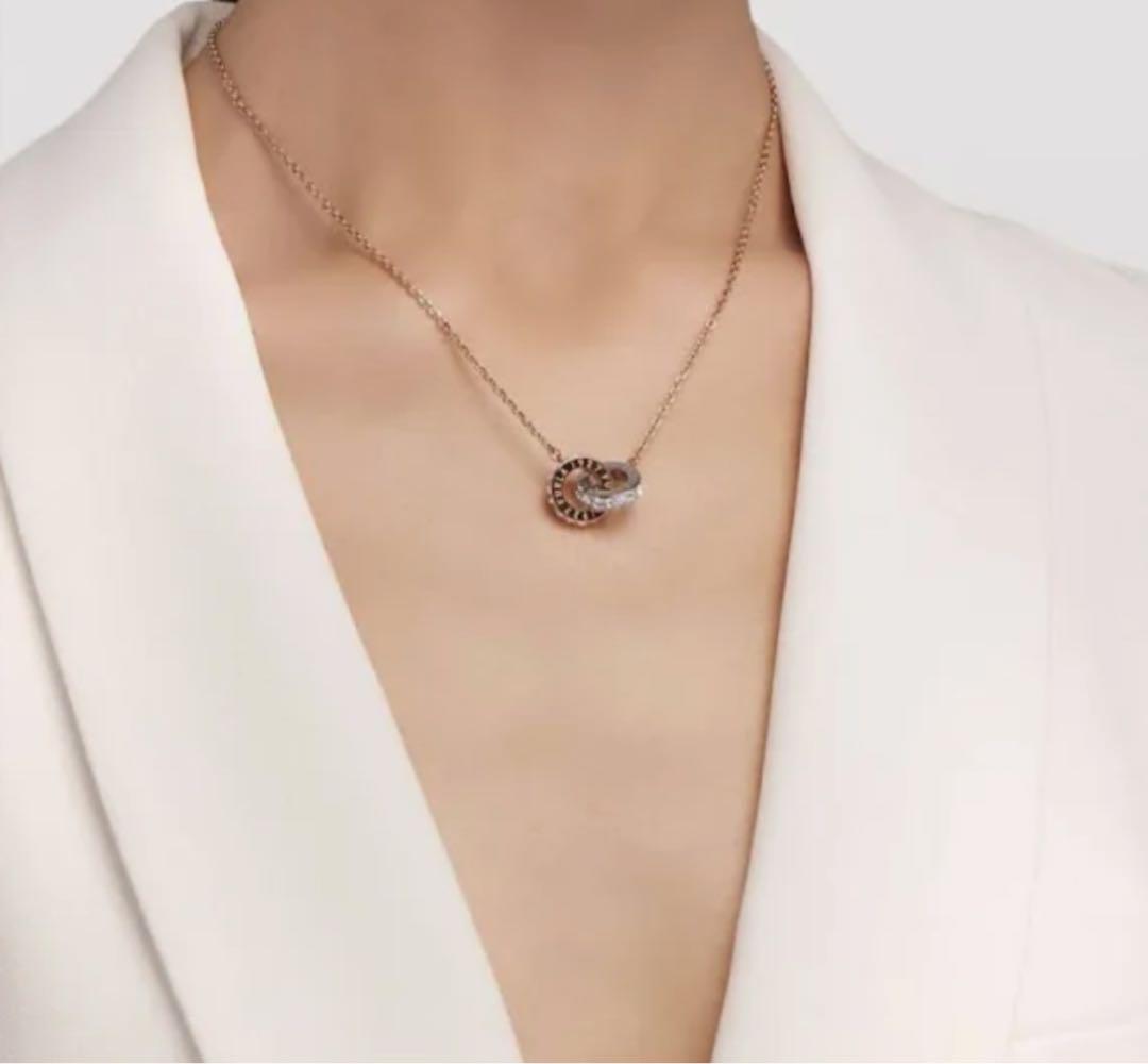 フルラ FURLA ネックレス ダブルリング FJ1102NTU アクセサリー