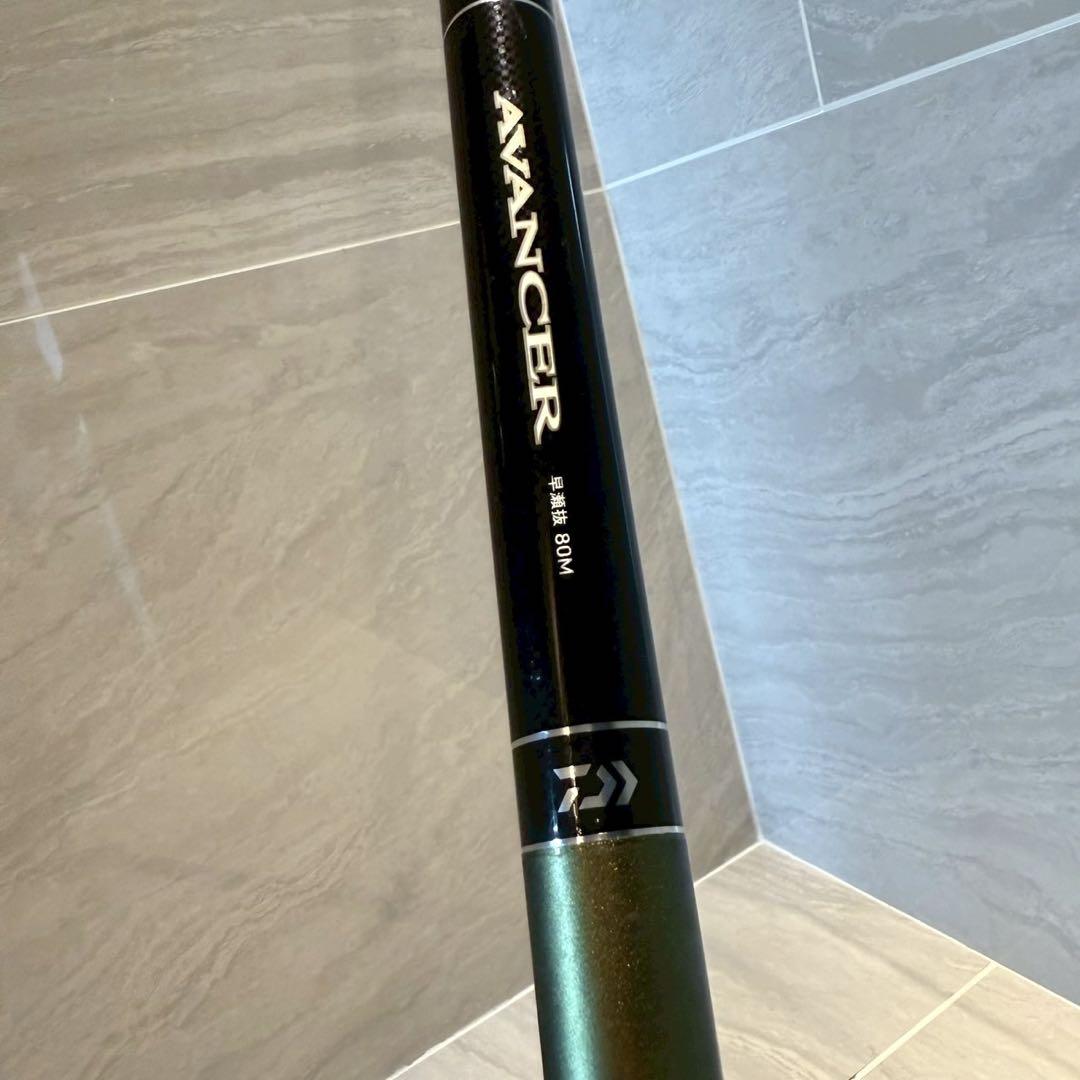 【美品】Daiwa AVANCER 早瀬抜 80M アバンサー ケース付き