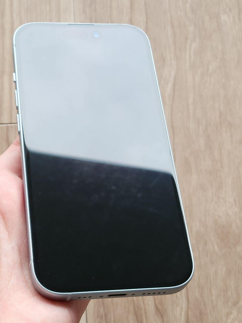 Apple iPhone15 ブルー 128GB バッテリー交換100%