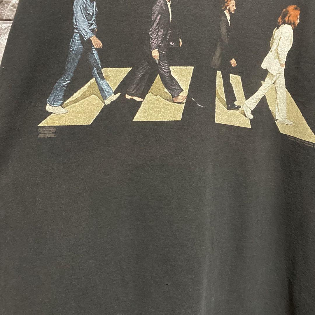 希少 BEATLES Tシャツ USA製 XL ビートルズ フェード